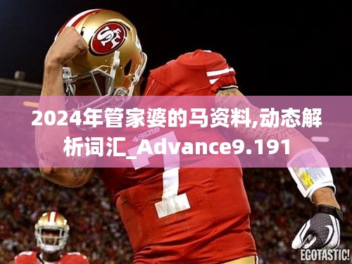 2024年管家婆的马资料,动态解析词汇_Advance9.191