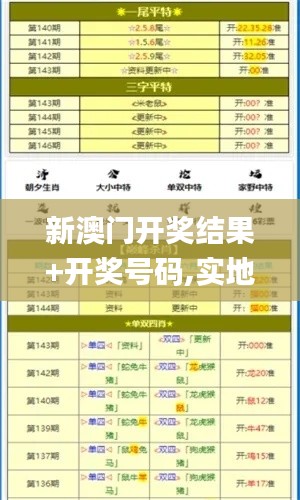 新澳门开奖结果+开奖号码,实地分析数据执行_S10.571