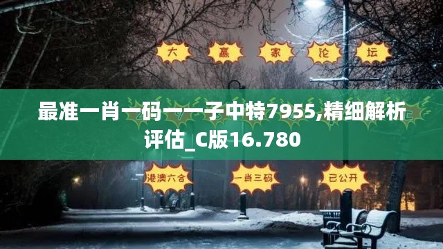 最准一肖一码一一子中特7955,精细解析评估_C版16.780