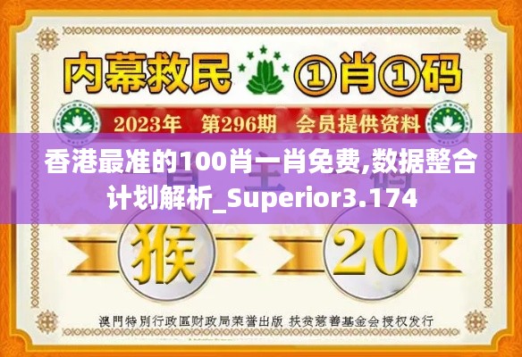 香港最准的100肖一肖免费,数据整合计划解析_Superior3.174