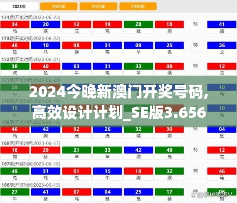 2024今晚新澳门开奖号码,高效设计计划_SE版3.656