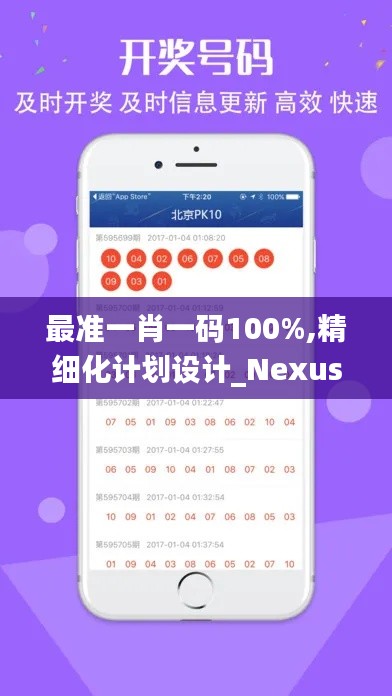 最准一肖一码100%,精细化计划设计_Nexus7.308