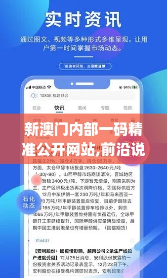 新澳门内部一码精准公开网站,前沿说明评估_网页款5.427