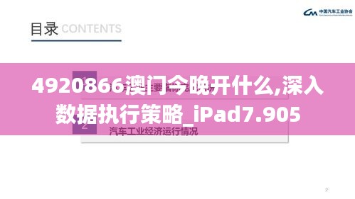 4920866澳门今晚开什么,深入数据执行策略_iPad7.905