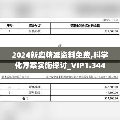 2024新奥精准资料免费,科学化方案实施探讨_VIP1.344