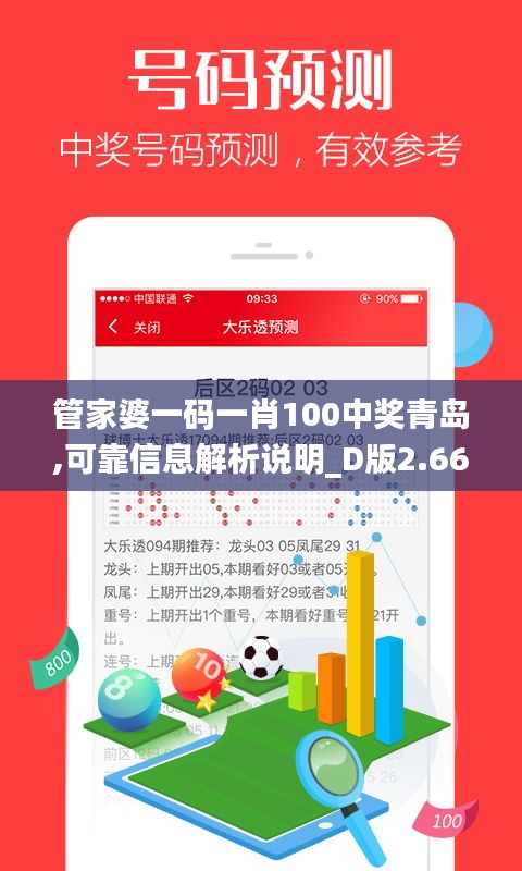 管家婆一码一肖100中奖青岛,可靠信息解析说明_D版2.663