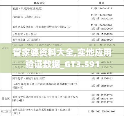 管家婆资料大全,实地应用验证数据_GT3.591