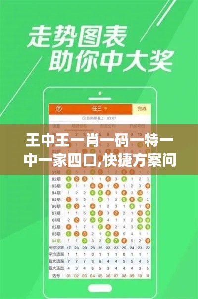 王中王一肖一码一特一中一家四口,快捷方案问题解决_社交版1.324